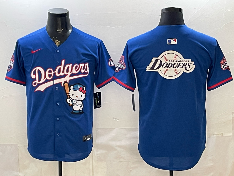 men Los Angeles Dodgers blank blue Game 2026 Nike MLB Jersey 0529009